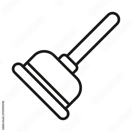 plunger icon vector design template