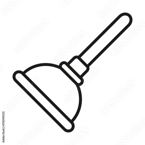 plunger icon vector design template