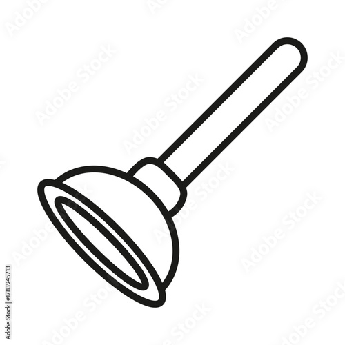 plunger icon vector design template