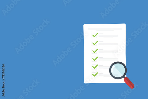 Document inspection or assessment evaluation, contract review, analysis, inspection of agreement contract, compliance verification.	