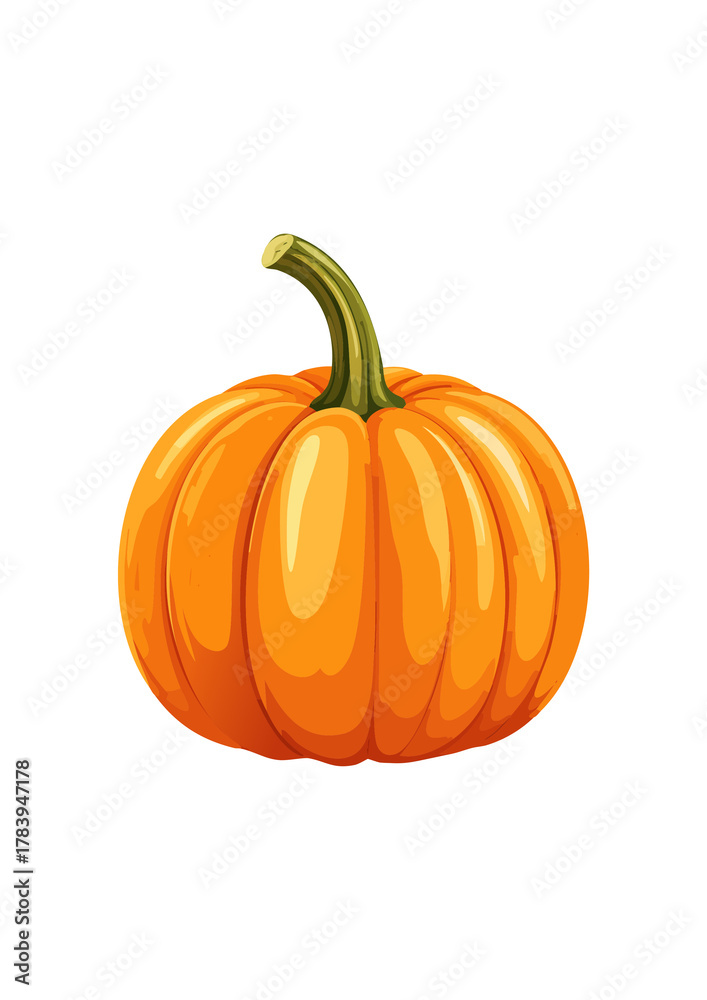 Obraz premium pumpkin isolated on white