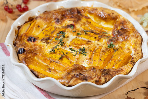 pumpkin and beetroot casserole