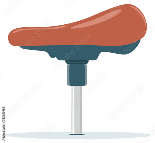 Ergonomic Bicycle Saddle With Suspension System