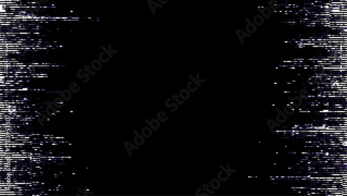 Digital data glitch background with abstract distortion effect. Cyber error texture for internet failure concept and computer screen overlay.