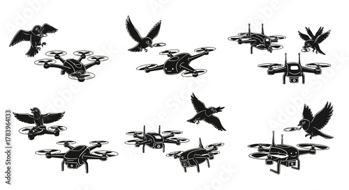 Augmented Reality Exploration with Backpackers Viewing Location in Global Community World Map Concept Vector Illustration with Statistic Data Exactly 200 Characters