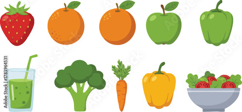 collection of vegetables