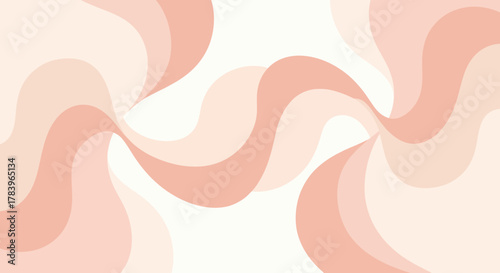 Trendy fluid shapes in peach hues offer a modern abstract design, perfect for a website background or a subtle yet stylish branding element