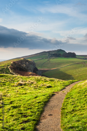 Tableau sur toile Hadrians Wall in Northumberland