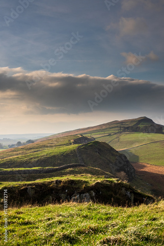 Tableau sur toile Hadrians Wall in Northumberland