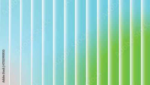 Abstract Seamless Vertical Stripe Pattern: Blue to Green Gradient