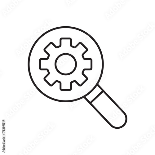 configuration. settings. configuration icons. repair. black and white icons. on a white background. vector. settings. fix the problem. find a solution. repair wizard.