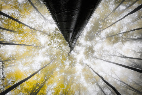 Misty Touch of the Canopies