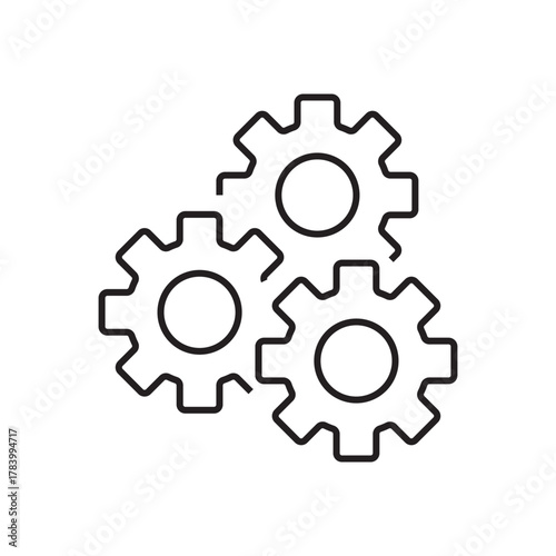 configuration. settings. configuration icons. repair. black and white icons. on a white background. vector. settings. fix the problem. find a solution. repair wizard.