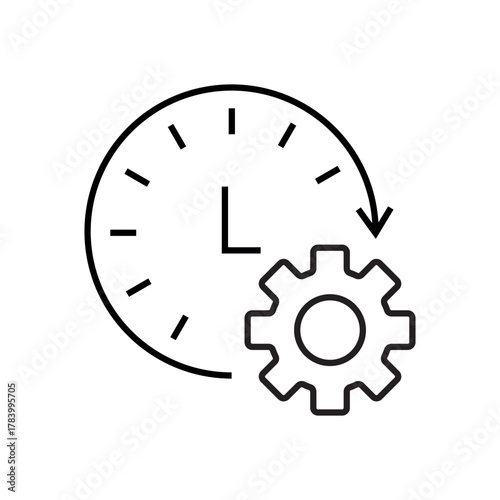 configuration. settings. configuration icons. repair. black and white icons. on a white background. vector. settings. fix the problem. find a solution. repair wizard.