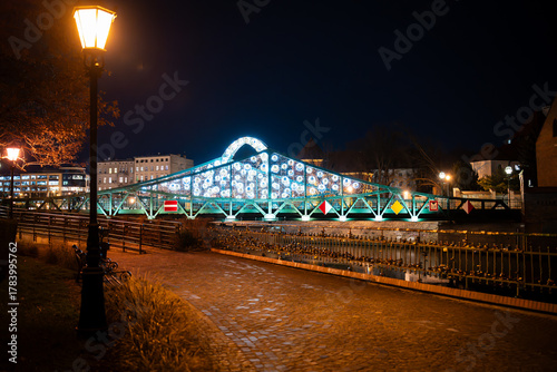 bridge over the river