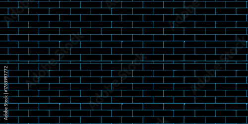 White brick wall texture, Wall Vector illustration Background, Neon Textures Background, Abstract Neon lights, Glowing bg White, Black and Colorful