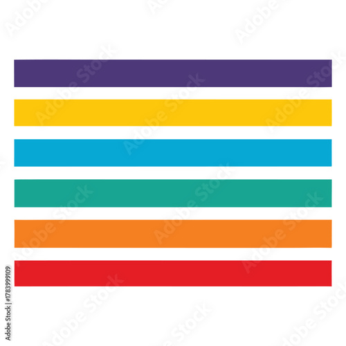 modem striped background vector flat color line vector illustration