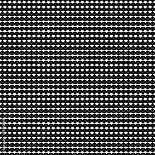 Japan traditional ethnic embroidery ornament with repeated scallops. Fish scale. Repeat scallop background. Seamless surface pattern design with scales. Ancient japanese sashiko uroko motif. Squama.