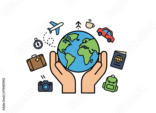 Travel and tourism concept