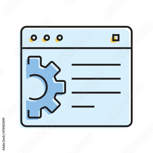 configuration. settings. configuration icons. repair. black and white icons. on a white background. vector. settings. fix the problem. find a solution. repair wizard.	