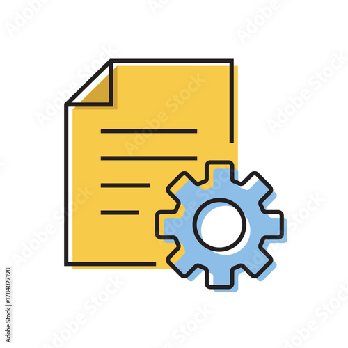 configuration. settings. configuration icons. repair. black and white icons. on a white background. vector. settings. fix the problem. find a solution. repair wizard.	