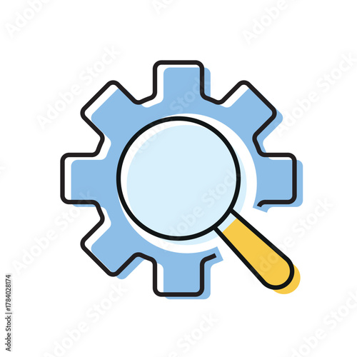 configuration. settings. configuration icons. repair. black and white icons. on a white background. vector. settings. fix the problem. find a solution. repair wizard.	