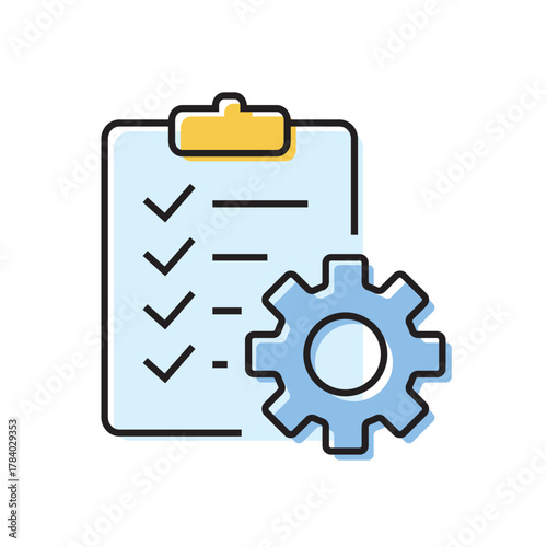 configuration. settings. configuration icons. repair. black and white icons. on a white background. vector. settings. fix the problem. find a solution. repair wizard.	