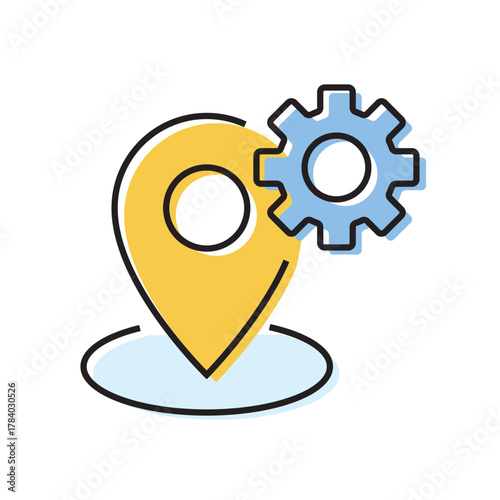 configuration. settings. configuration icons. repair. black and white icons. on a white background. vector. settings. fix the problem. find a solution. repair wizard.	