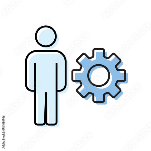 configuration. settings. configuration icons. repair. black and white icons. on a white background. vector. settings. fix the problem. find a solution. repair wizard.	