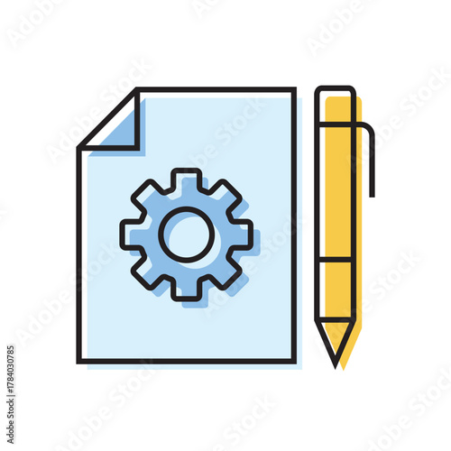 configuration. settings. configuration icons. repair. black and white icons. on a white background. vector. settings. fix the problem. find a solution. repair wizard.	