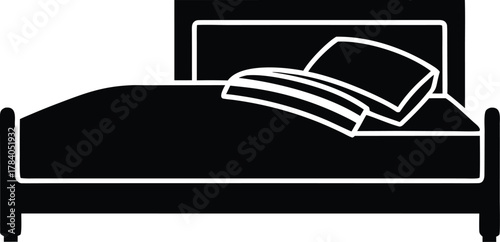 Bed Pillow Vector Icon