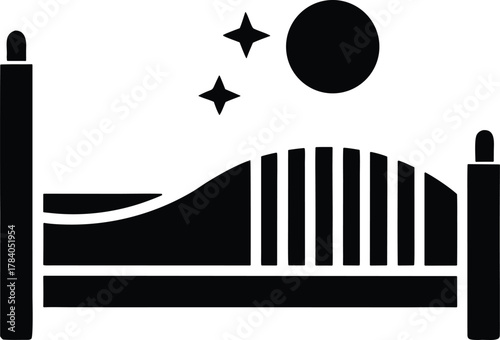 Bedtime Icon Vector Icon