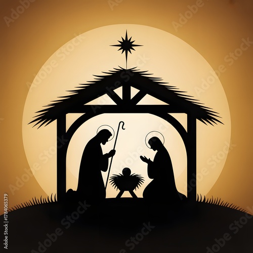 Nativity Silhouette