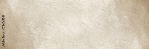 Light soft pale pastel brown golden beige nude white abstract background. Shiny silk fabric. Metallic shine reflection. Empty blank template design. Minimal. Wide banner. Panoramic.