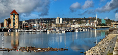 A View of Swansea Marina