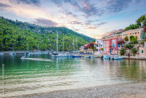 Fototapeta Naklejka Na Ścianę i Meble -  Assos village in Kefalonia, Greece