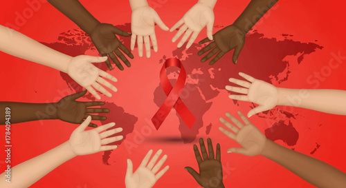 Global Community Unity for World AIDS Day