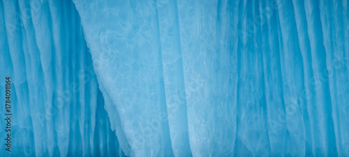 Detail of iceberg ice texture, Ilulissat, Greenland.