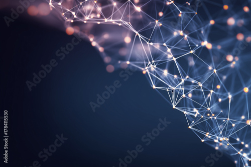 Abstract tech mesh