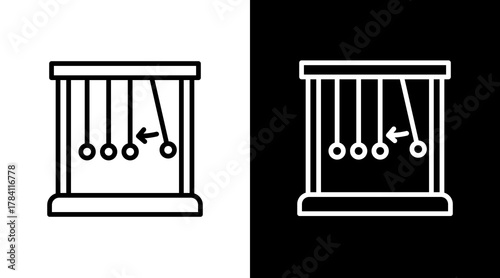 Momentum  White Icon Set Design
