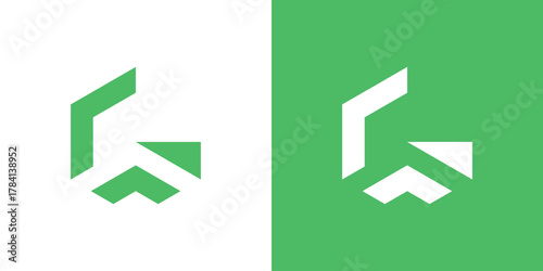G Arrow Growth Logo ,  A dual-meaning design combining the letter G and an upward arrow, symbolizing growth, progress, and success.