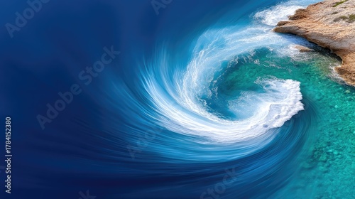 Fototapeta Naklejka Na Ścianę i Meble -  the wave of the world