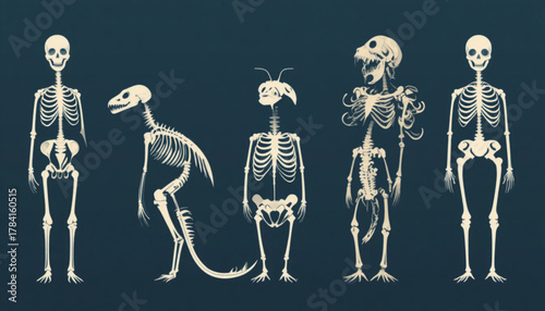 x ray image of human skeleton