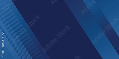 modern blue abstract background with elegant bright diagonal lines