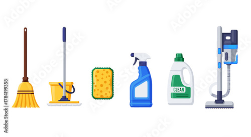 Home Cleaning Supplies and Tools for a Sparkly Clean Housework