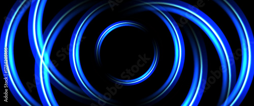 modern blue abstract background with elegant bright diagonal lines