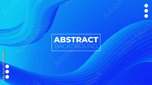 Smooth Abstract Wave Background