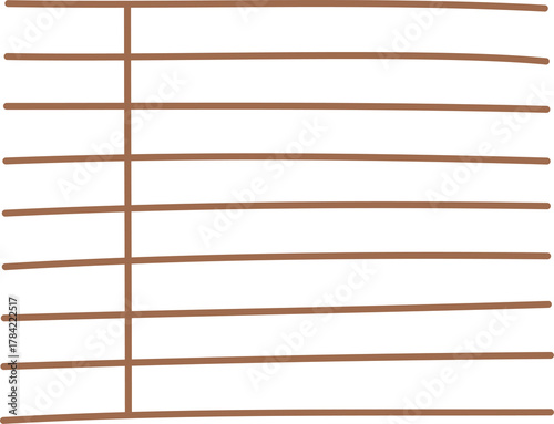 Wallpaper Mural Handdrawn cute note element background Torontodigital.ca