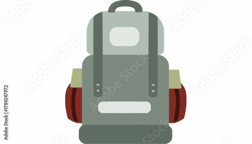 green school backpack