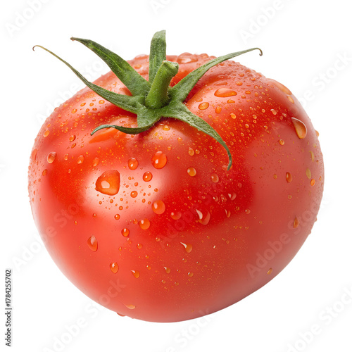 Tomato isolated on white background